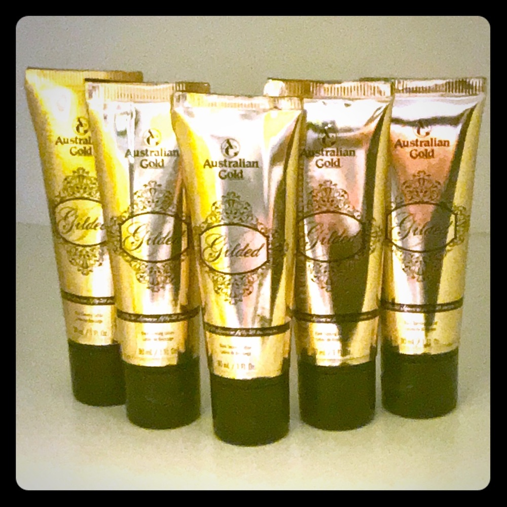 Gilded 50x Bronzer Australian Gold Tanning Lotion